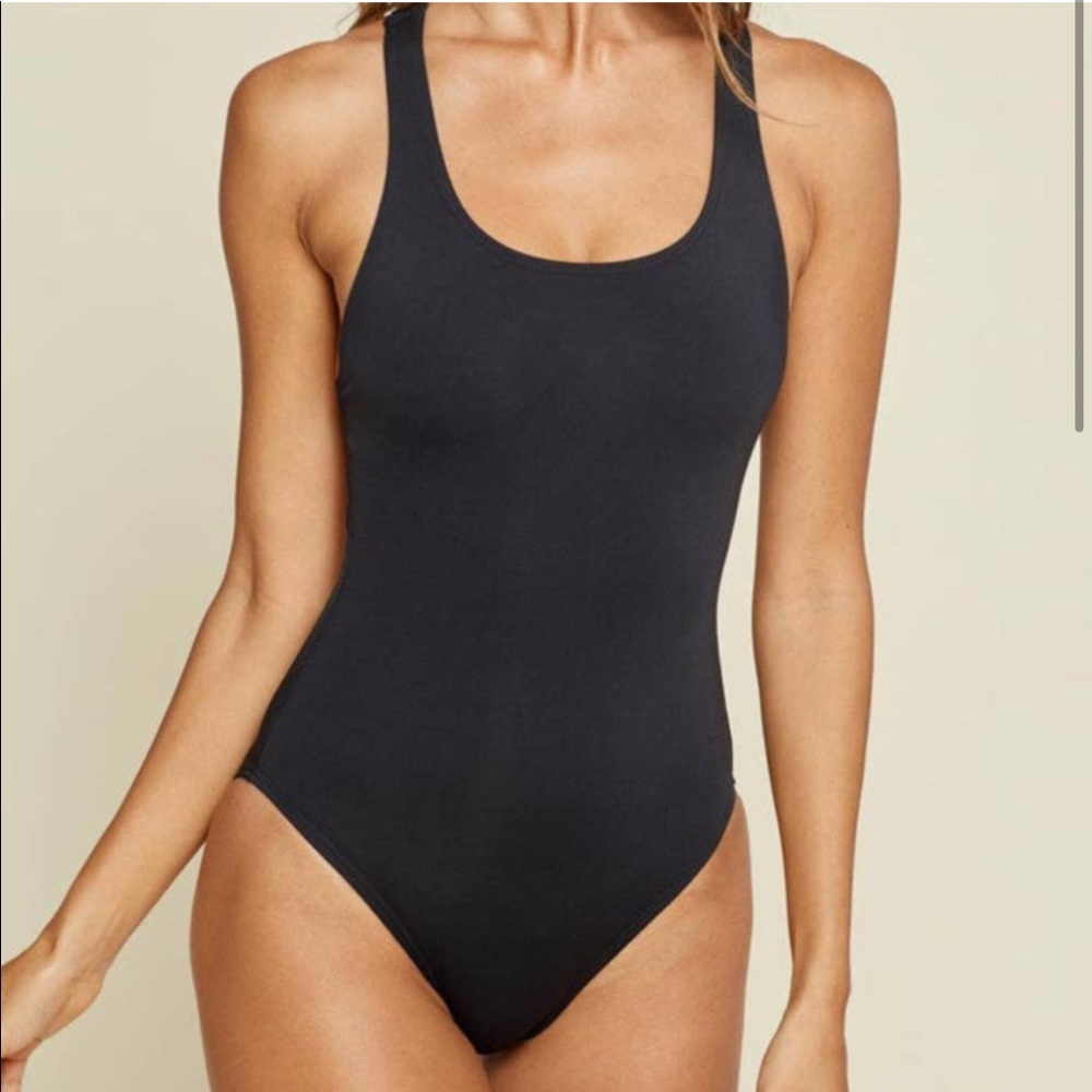 Andie The Tulum One Piece Bathing Suit in Black Size XXLT